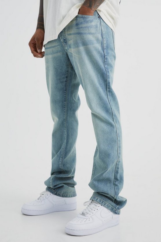 Slim-Fit Schlagjeans