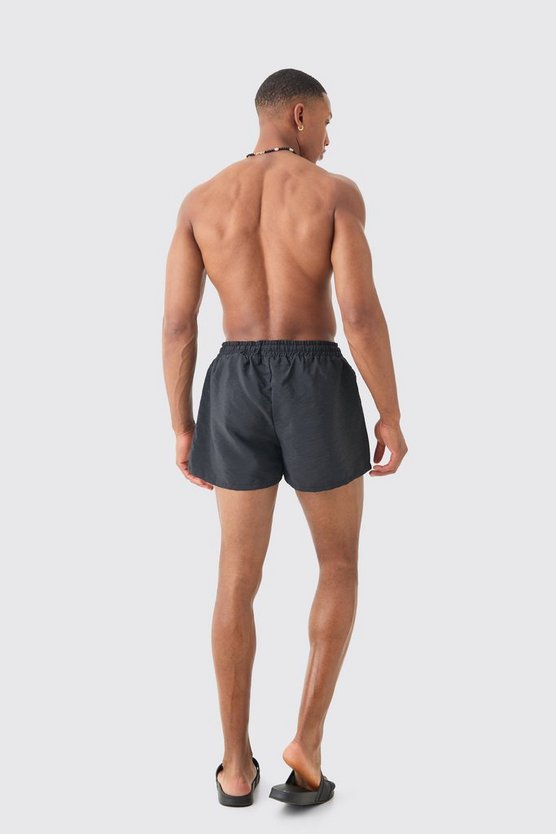 Super kurze Man Badehose in Knitteroptik