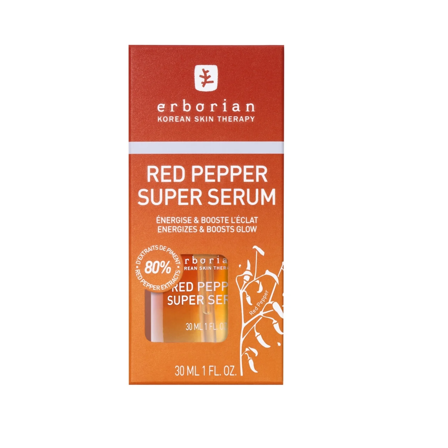 Rode Peper Super Serum - Verhelderend Gezichtsserum, Gezichtsserum met Wereldwijd Effect