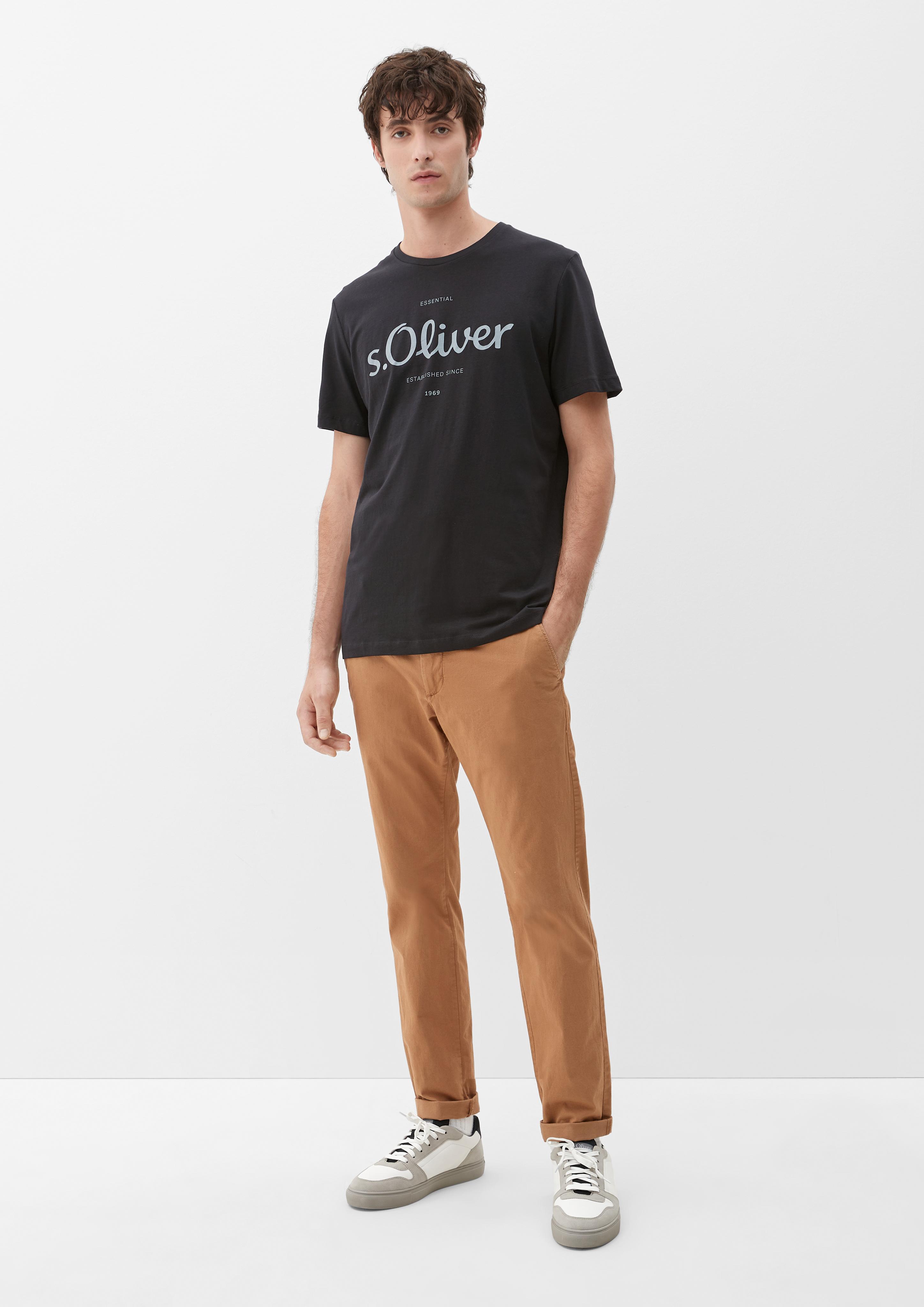 Labelshirt aus Jersey  03.899.32.6954-99D1