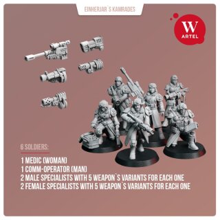 Einherjar`s Kamrades Spealists Team (6)