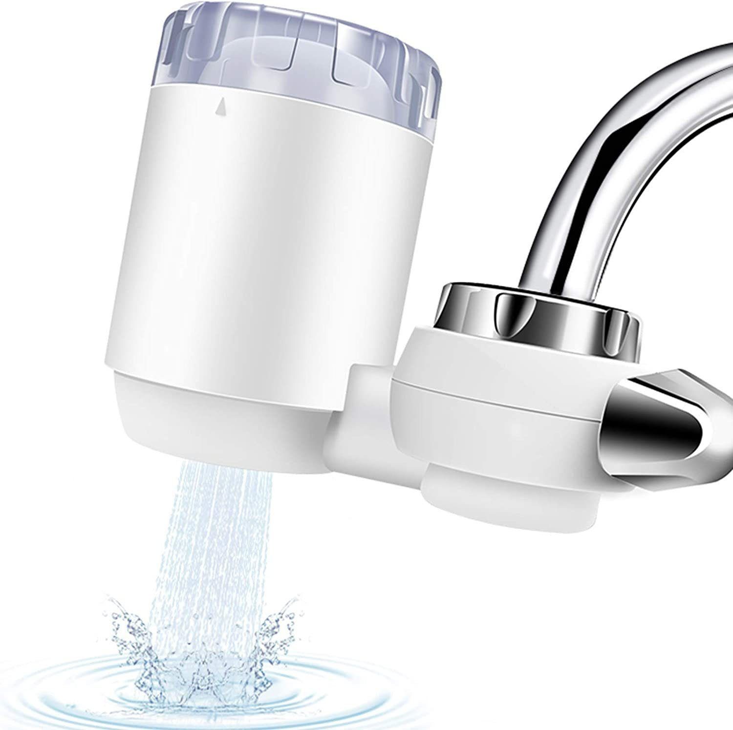 YYV Filterpumpen Wasserfilter Wasserhahn,Filter Für Zuhause,Aktivkohle Wasserfilter (1 St), Für Wasserhahn,Kann Entfernt ​Sand,chwermetalle und Andere Schadstoffe