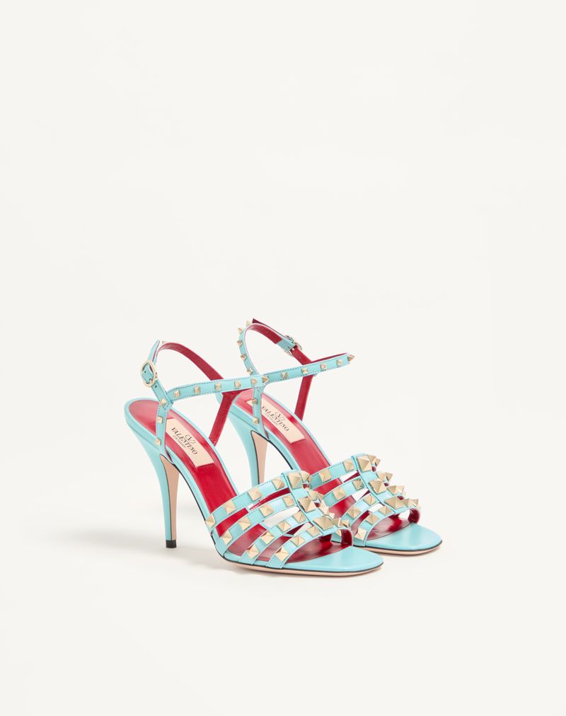 Rockstud Kidskin Sandal 100mm
