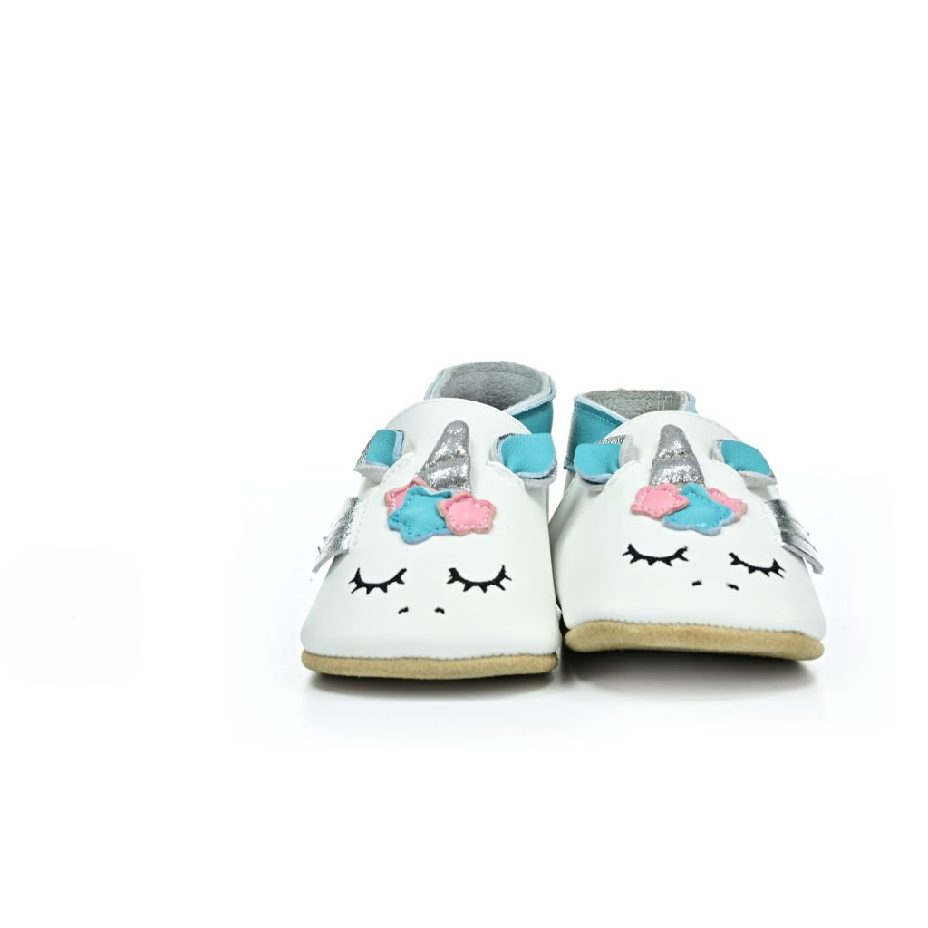 Lait et Miel Licorne Krabbelschuhe mit Einhorn