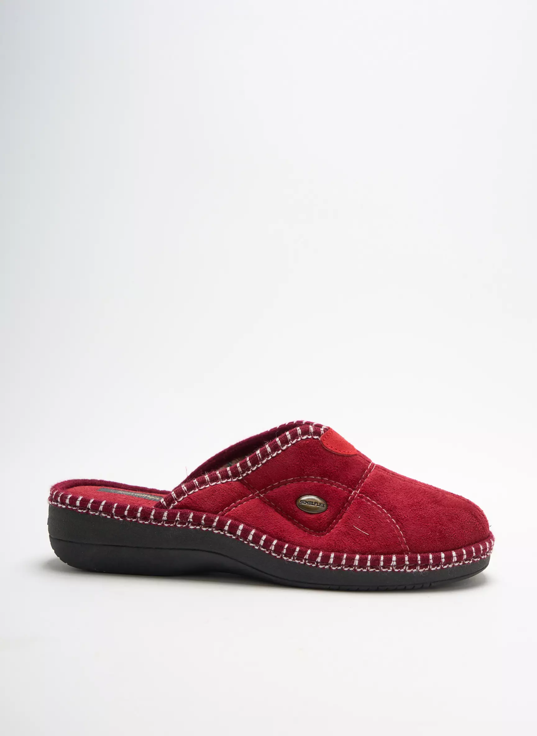 Semelflex Chaussons Femme couleur rouge