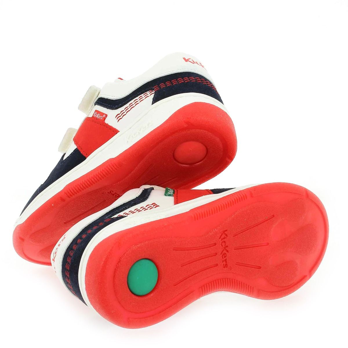 Kickers  KALIDO - Blanc Marine