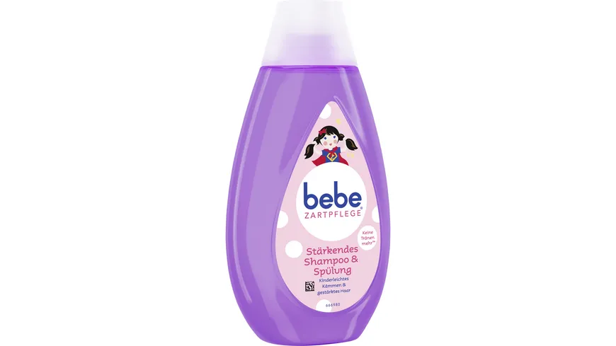 bebe ZARTPFLEGE Stärkendes Shampoo & Spülung 300 ml