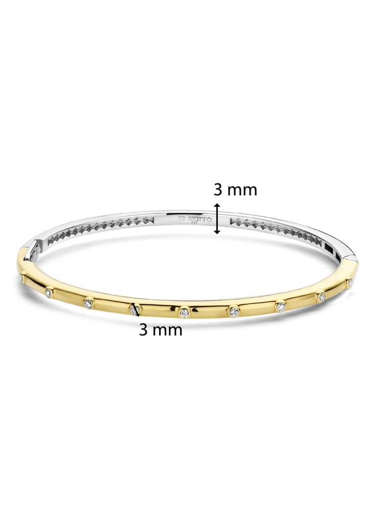 TI SENTO - Milano Bracelet gold plated 23031ZY