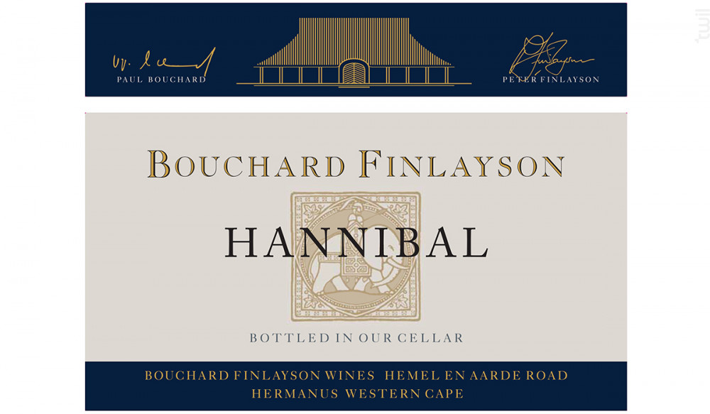 Hannibal - assemblage rouge Bouchard Finlayson Vin Rouge●Autres appellations de Walker Bay 2020 75cl