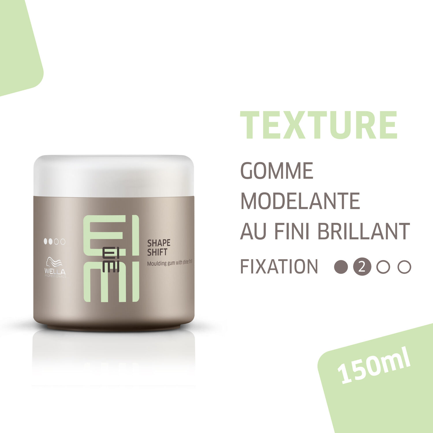 Wella Shape Shift Pâte de Moulage avec Fini Brillant 150 ml