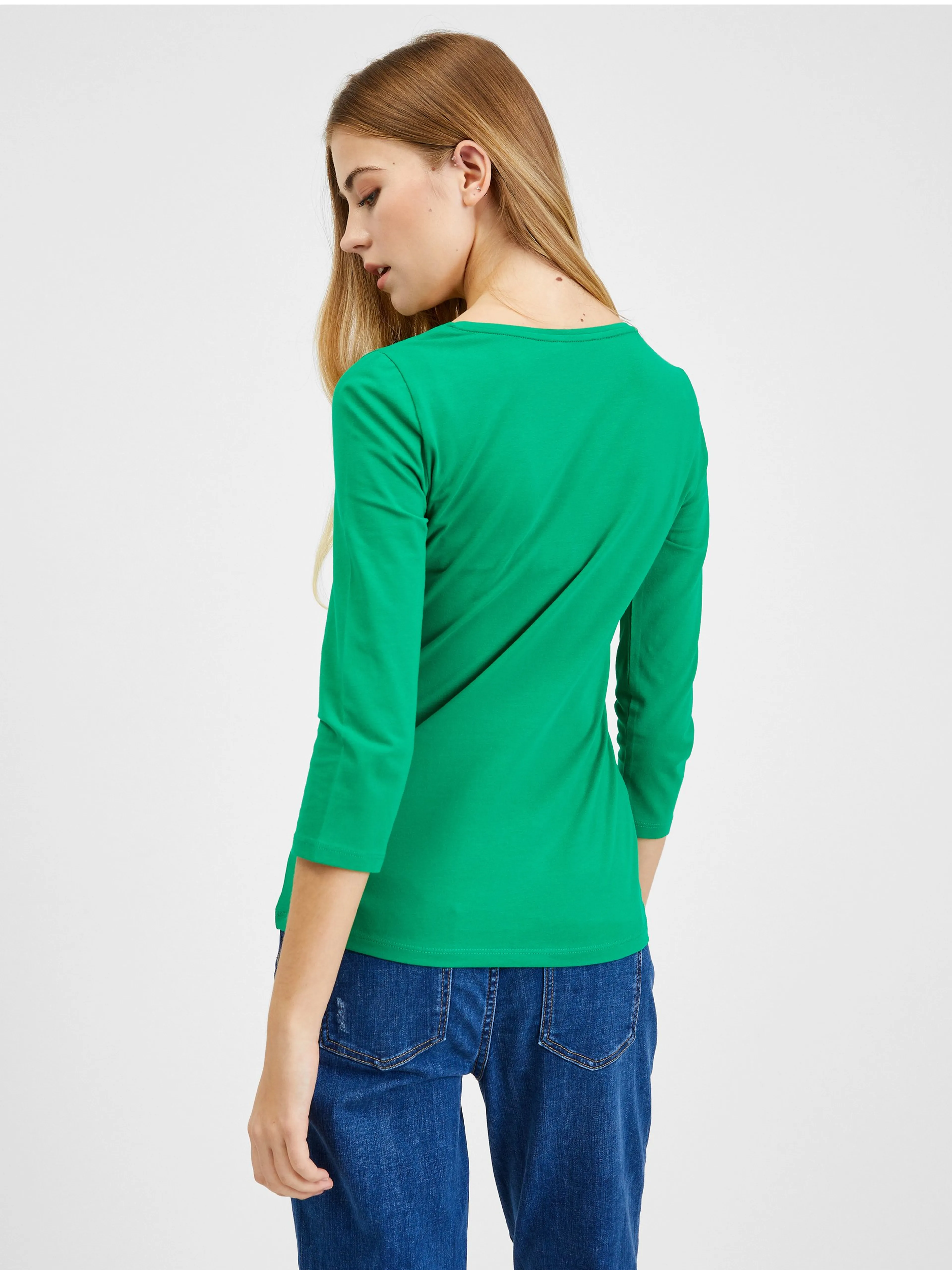 Grünes Damen-T-Shirt ORSAY