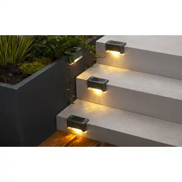 Solar Kantenleuchten 4er Set