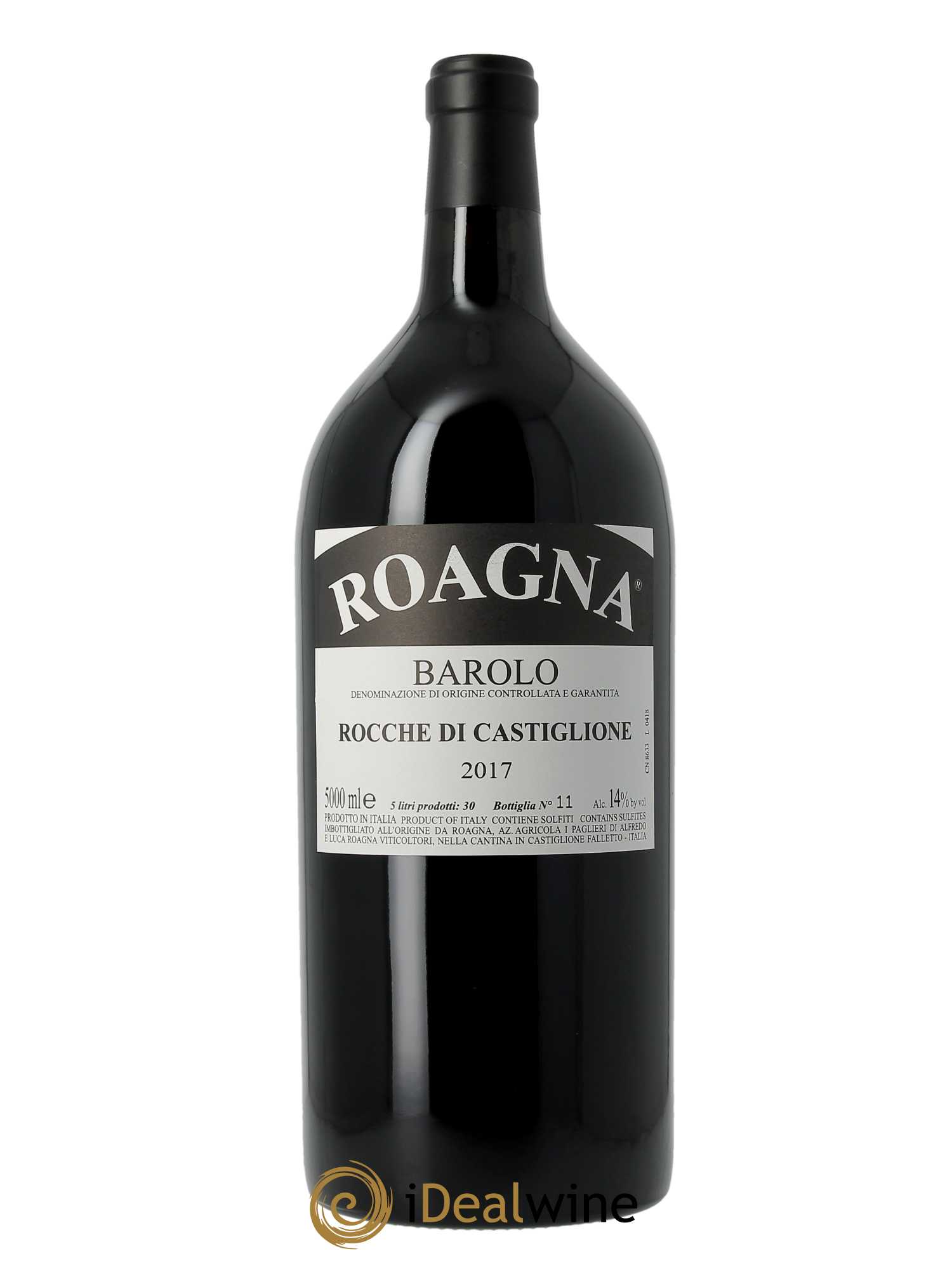 Barolo DOCG Rocche di Castiglione Roagna  2017 - Lot de 1 Jeroboam