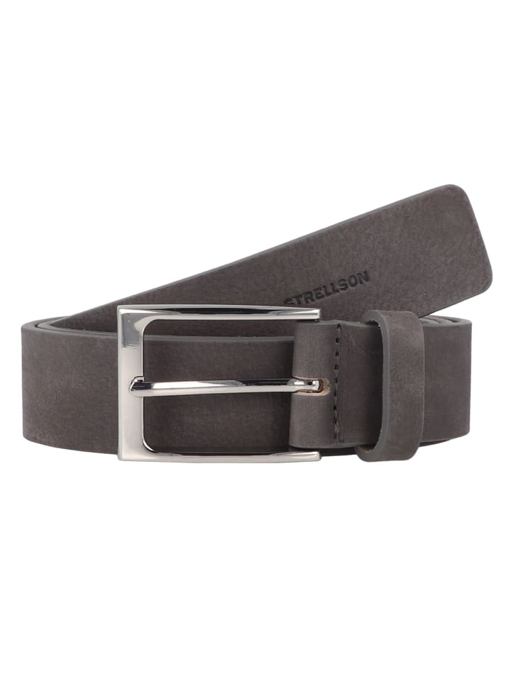 Strellson Gürtel Leder in anthra günstig kaufen