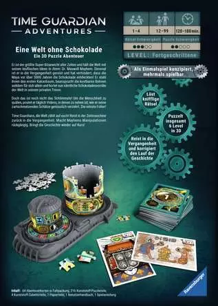 Time Guardian Adventures: Eine Welt ohne Schokolade - Spiel ab 12 Jahren