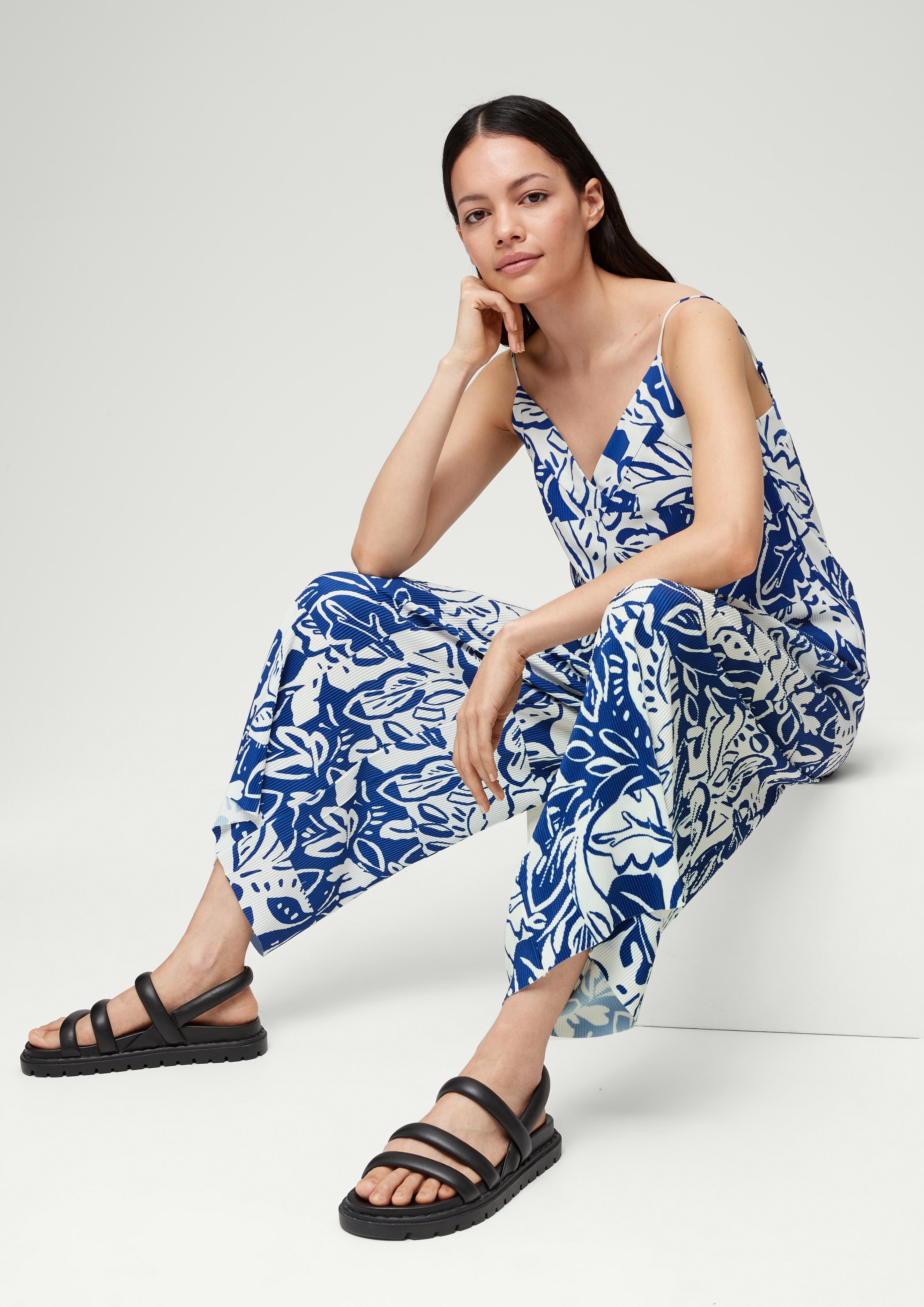 Relaxed: Hose mit Plisseefalten  2132038-56A0