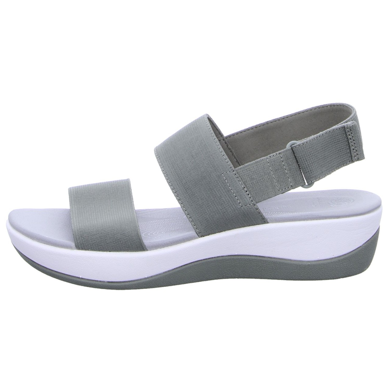 CLARKS Plateau Sandalen grau
