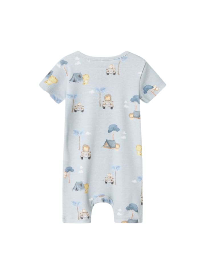 name it Baby Sommeroverall in Hellblau günstig kaufen