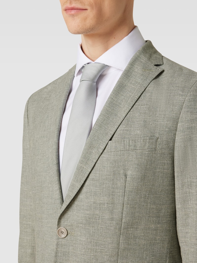 Krawatte mit Strukturmuster in taupe
