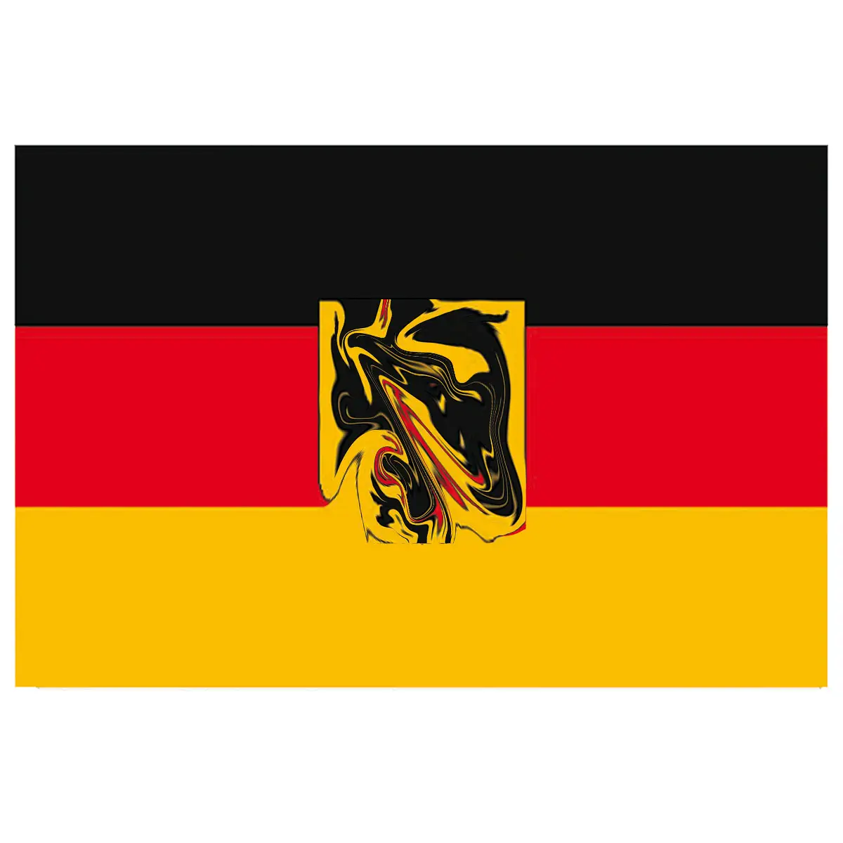Flagge / Fahne BRD mit Adler
