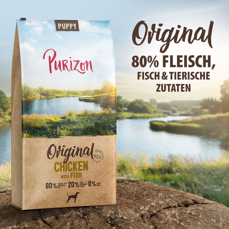 Purizon Puppy Huhn mit Fisch - getreidefrei
