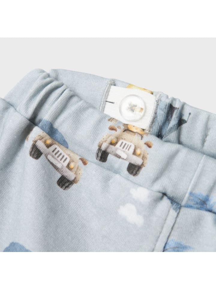 name it Baby Shorts in Hellblau günstig kaufen