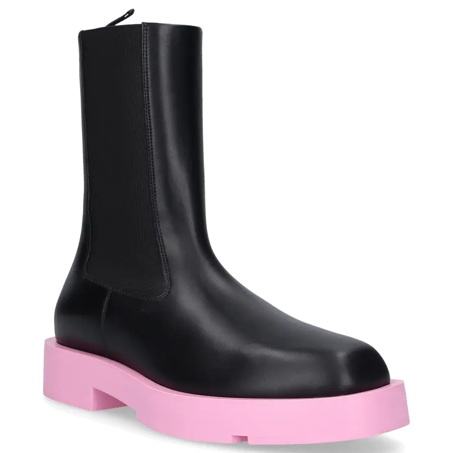 Givenchy - Chelsea Boots SQAURED Kalbsleder - schwarz
