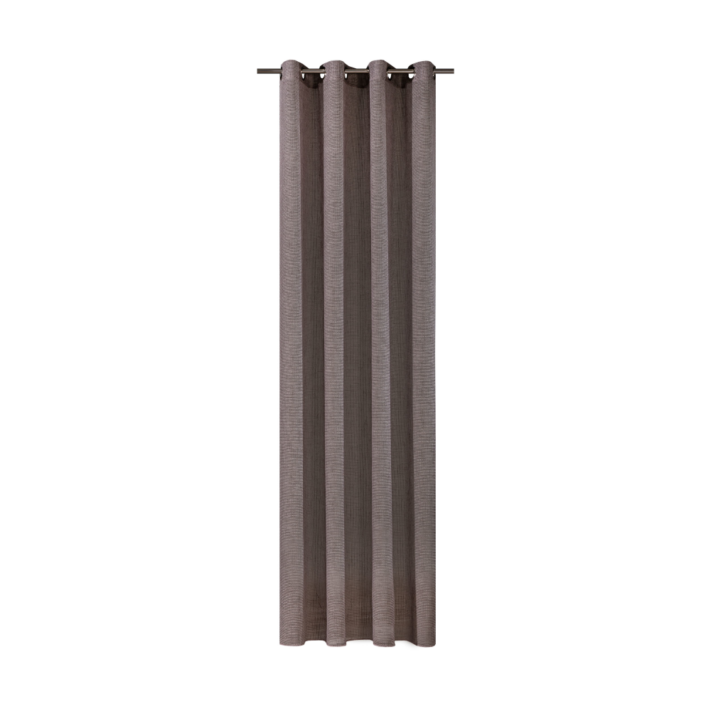 Ösenschal Uni V2 braun
