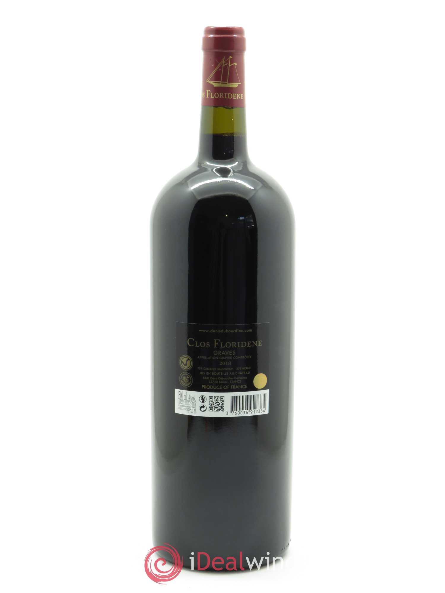 Clos Floridène  2018 - Lot de 1 Magnum