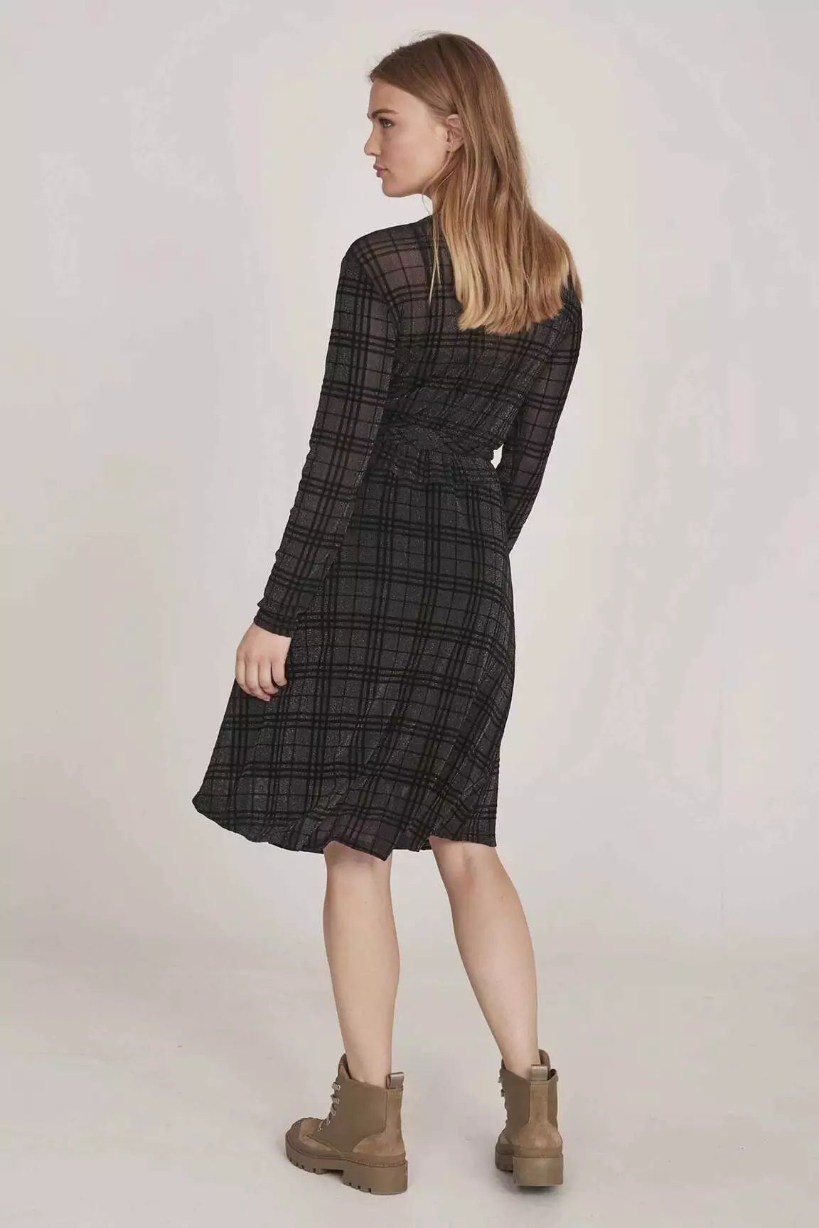 Nu Robes Mi Longues Femme couleur noir