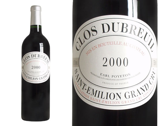 Clos Dubreuil 2000 Bordeaux Saint-Emilion Grand Cru