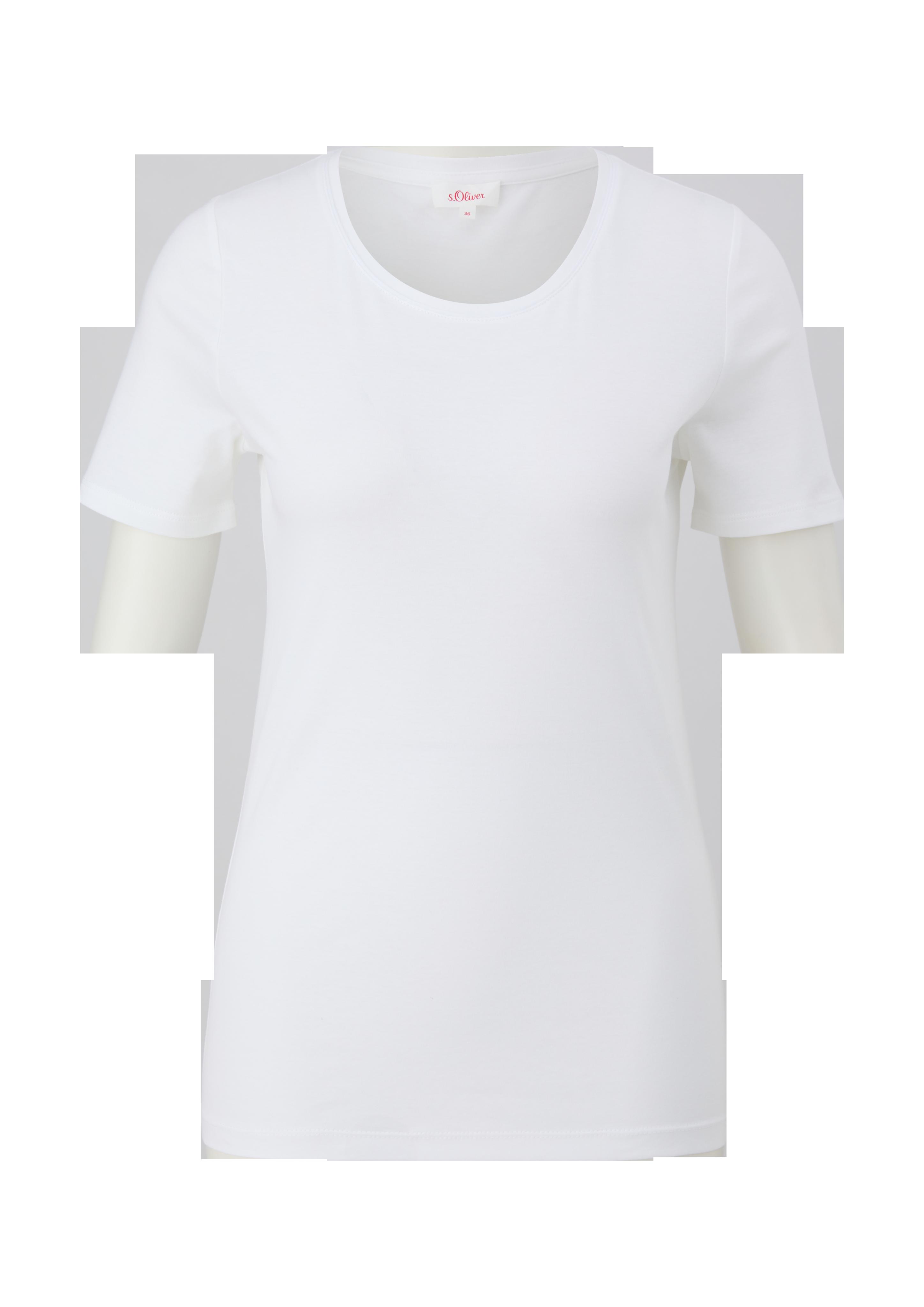Jerseyshirt mit Rundhalsausschnitt  04.899.32.7187-0100