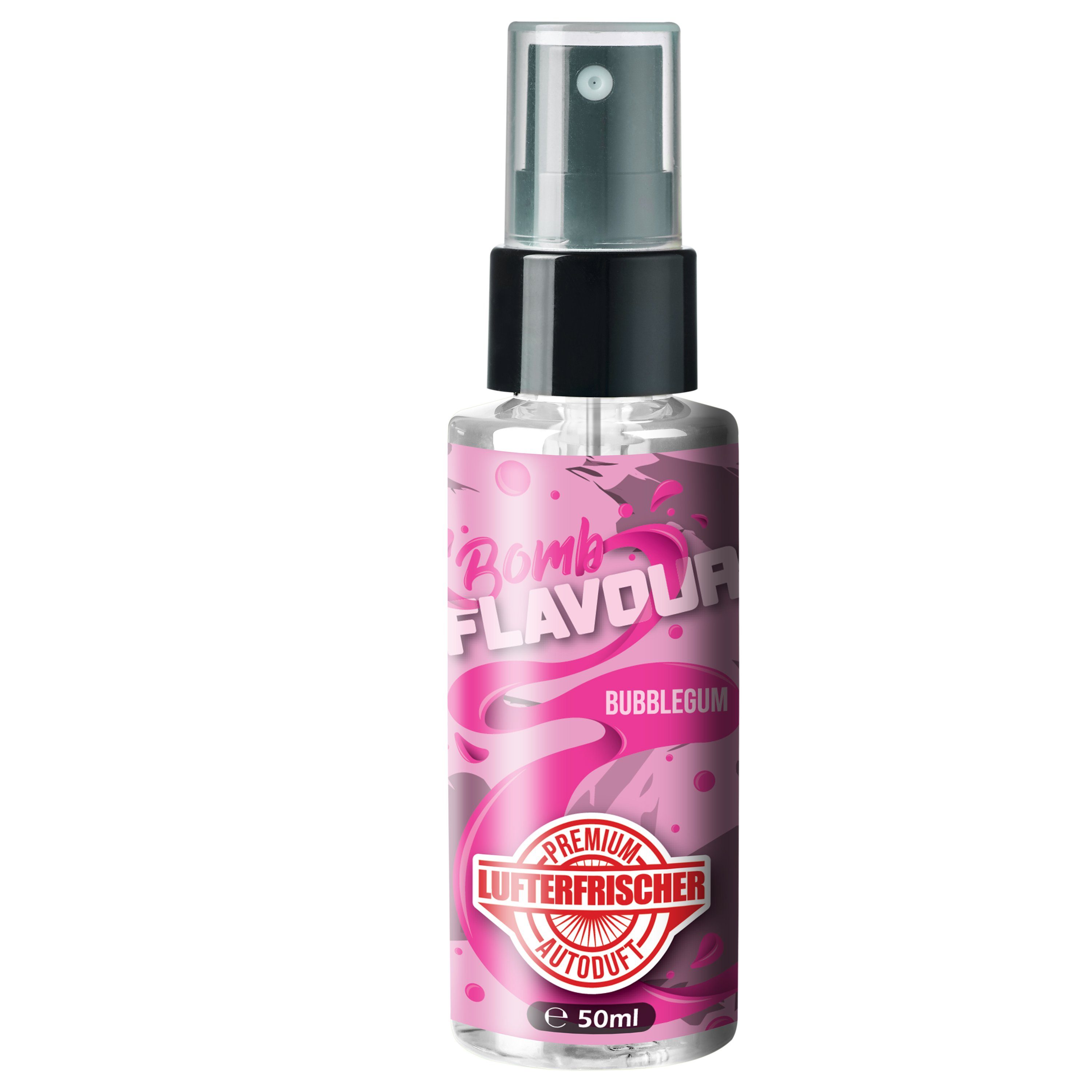 ShinyChiefs Raumduft Flavour Bomb Autoduft Bubblegum Lufterfrischer Innenraum 50ml (1-St)
