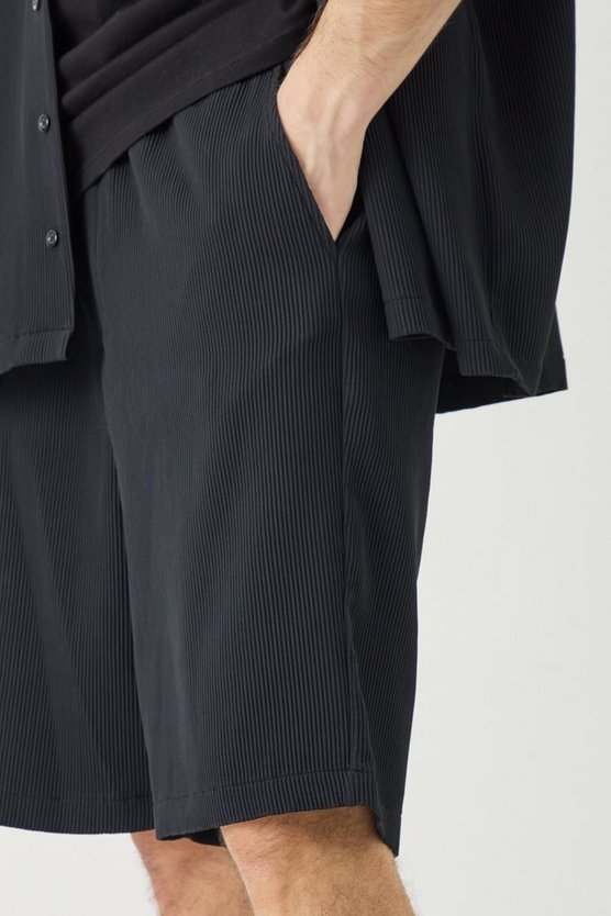 Tall Shorts mit elastischem Bund