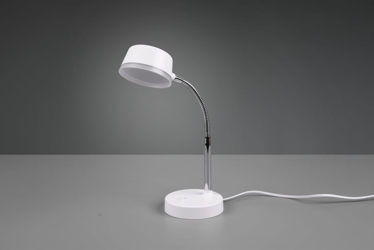Reality Leuchten LED Tischleuchte Kiko Weiß