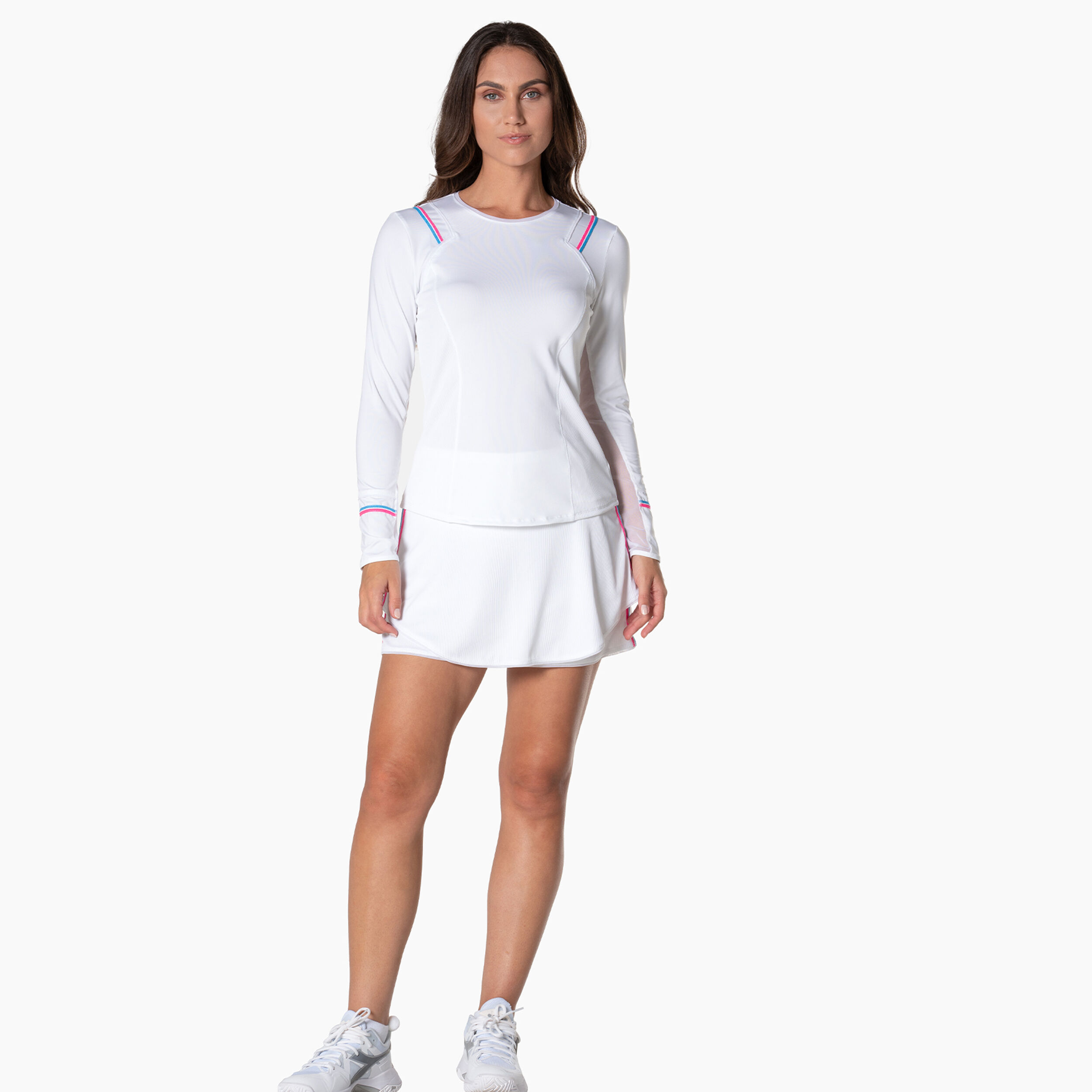 Winning Streak Longsleeve Damen - Weiß