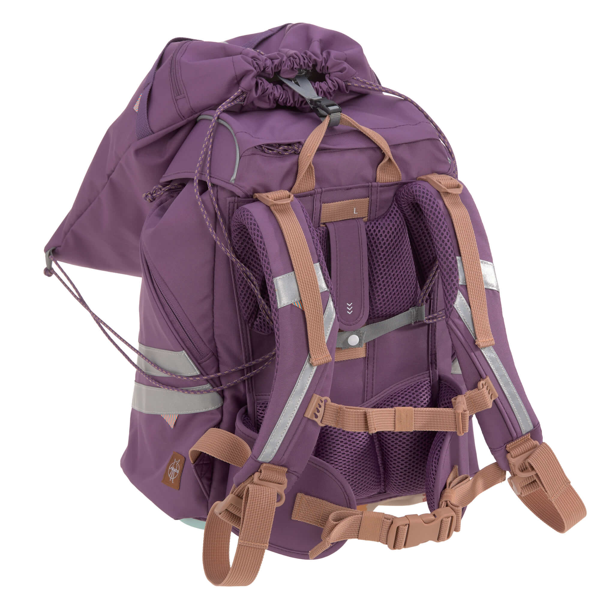 Schulranzen Set 7-teilig, Flexy Unique Purple