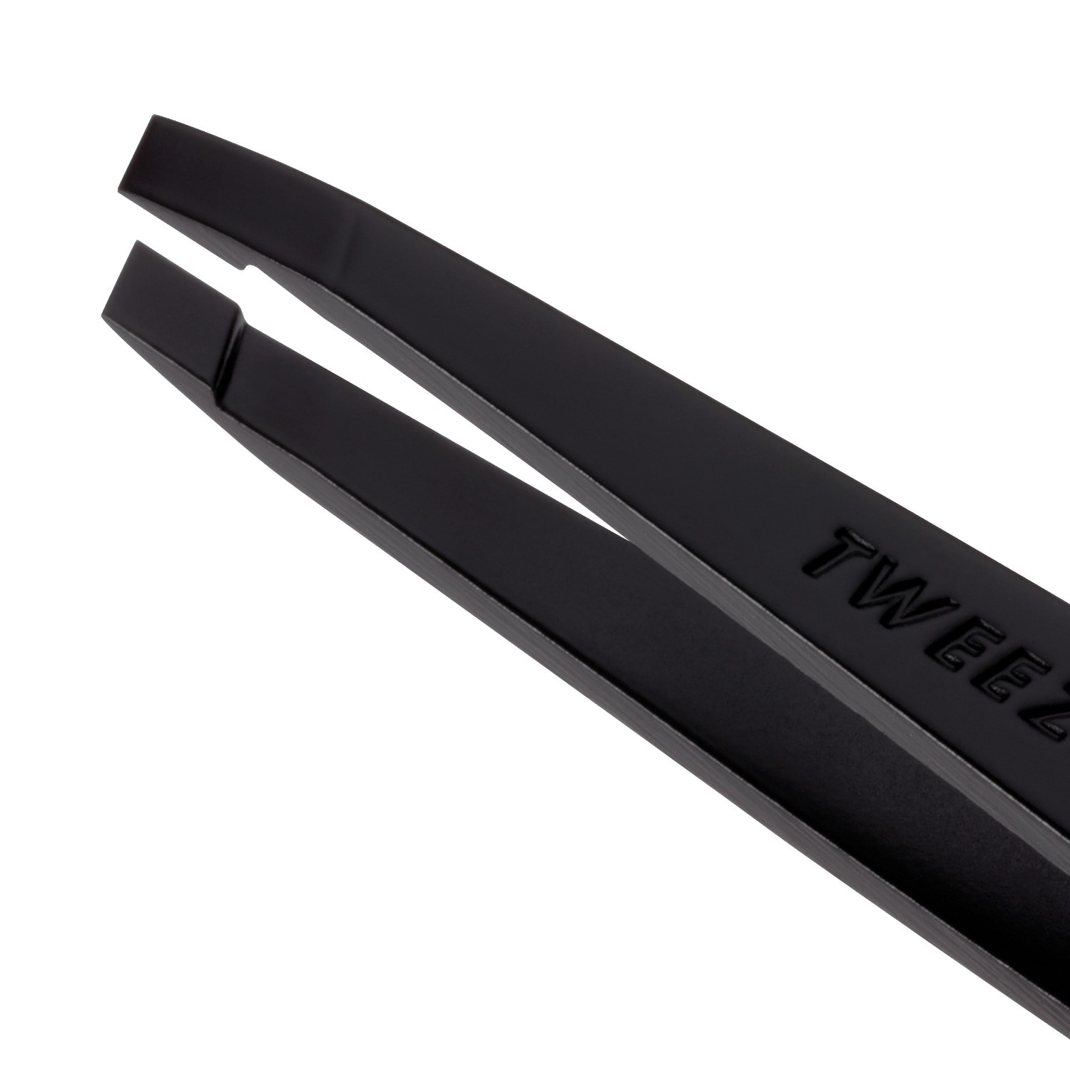 Pęseta Tweezerman Slant Black Matte