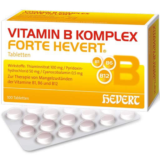 VITAMIN B-KOMPLEX forte Hevert Tabletten  100 St  Tabletten