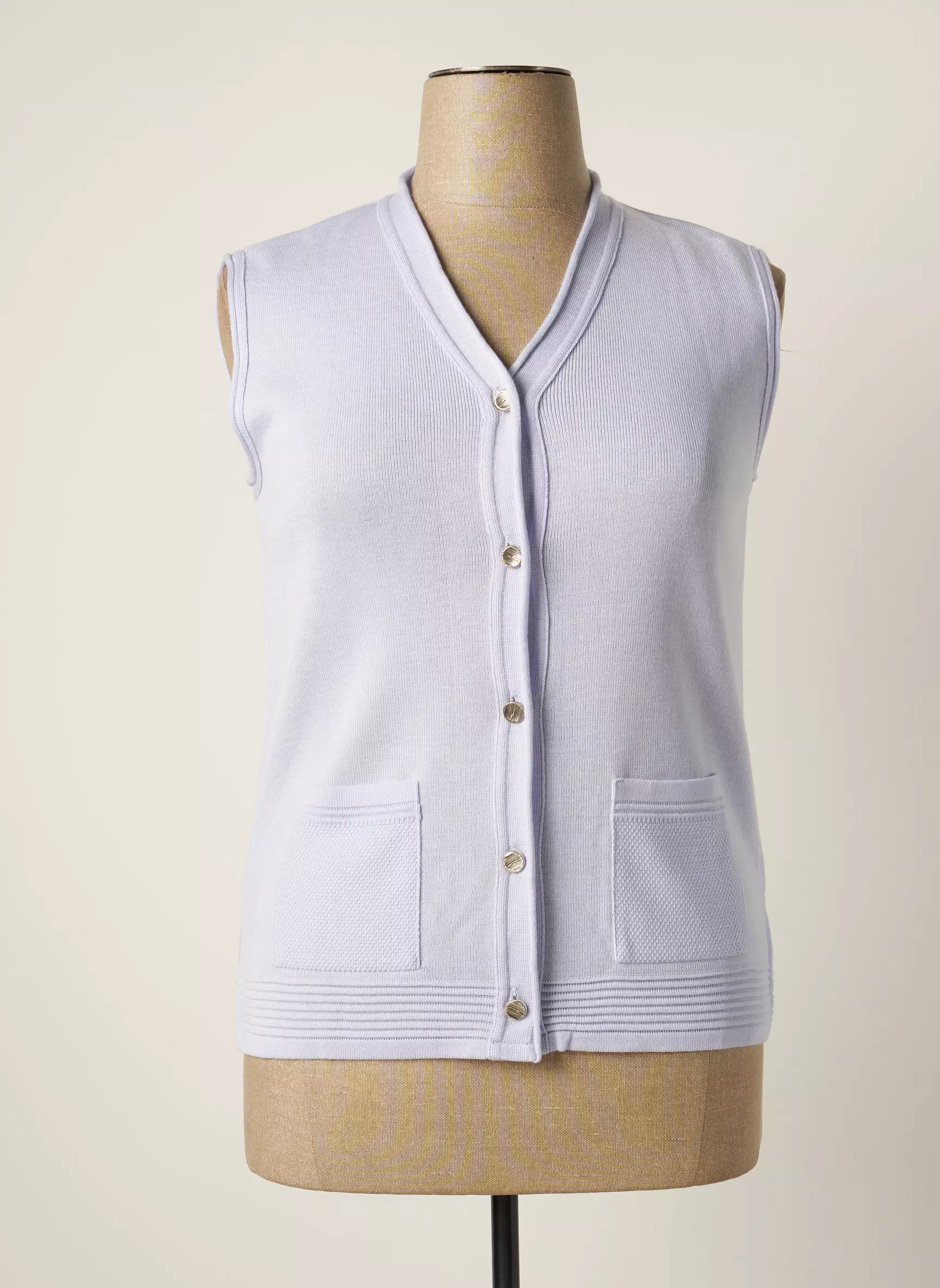 Eleane Gilet Femme couleur bleu