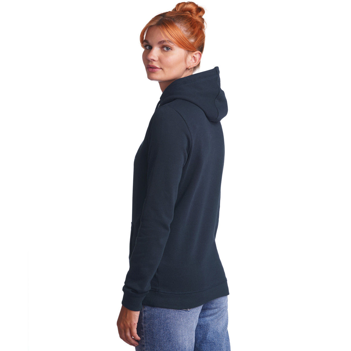 Damen Hoodie mit appliziertem Schriftzug