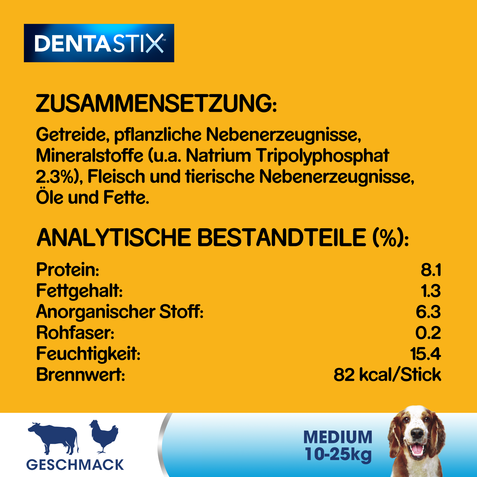 Pedigree Snacks Pedigree Zahnpflege Dentastix Multipack für mittelgroße Hunde 56 Stück