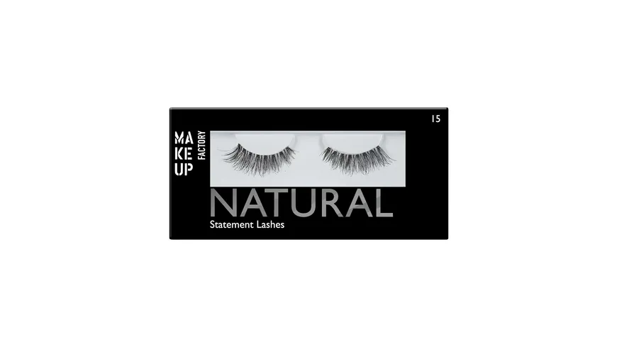 MAKE UP FACTORY Statement Lashes 15 - schwarz