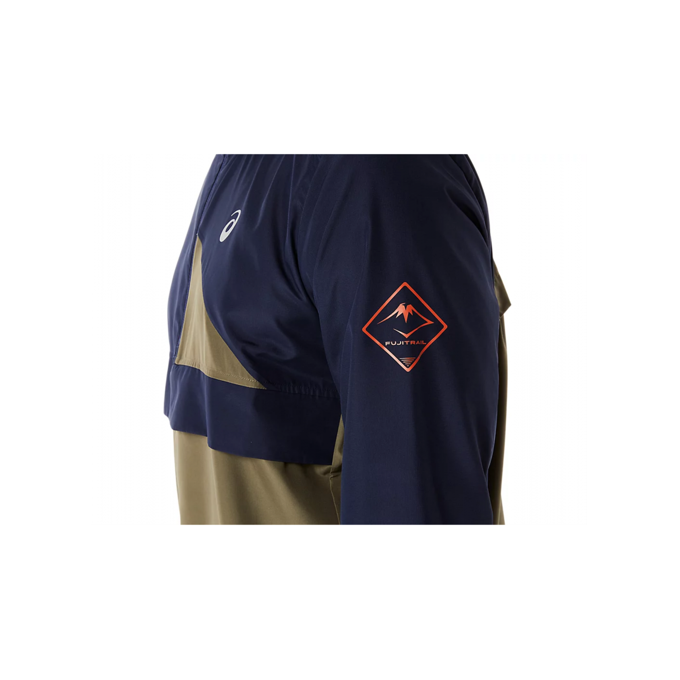 Asics Fujitrail Jacke Blau Grün F400