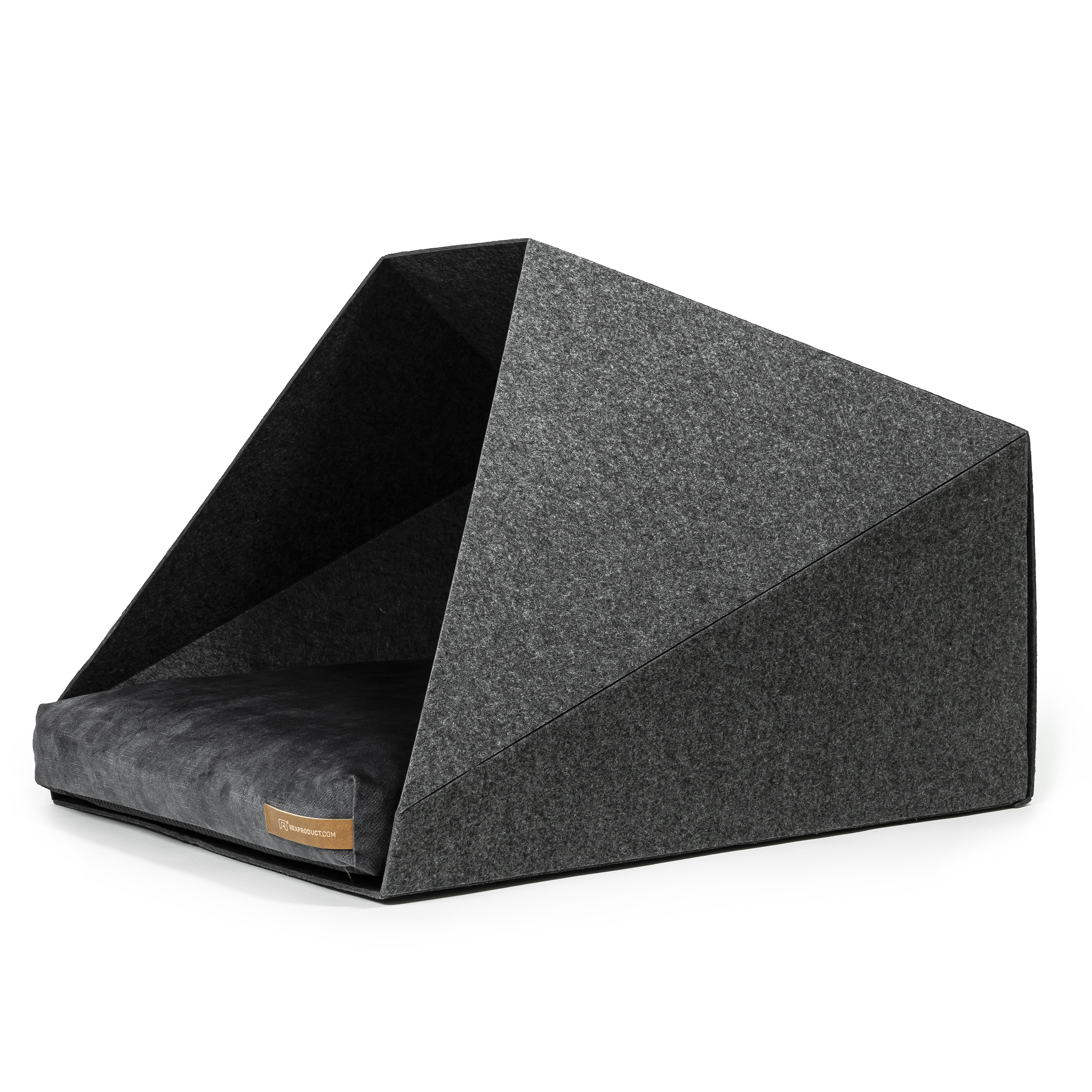 Rexproduct Hundehöhlen Rexproduct Home PetPocket dunkelgrau graphit schwarz