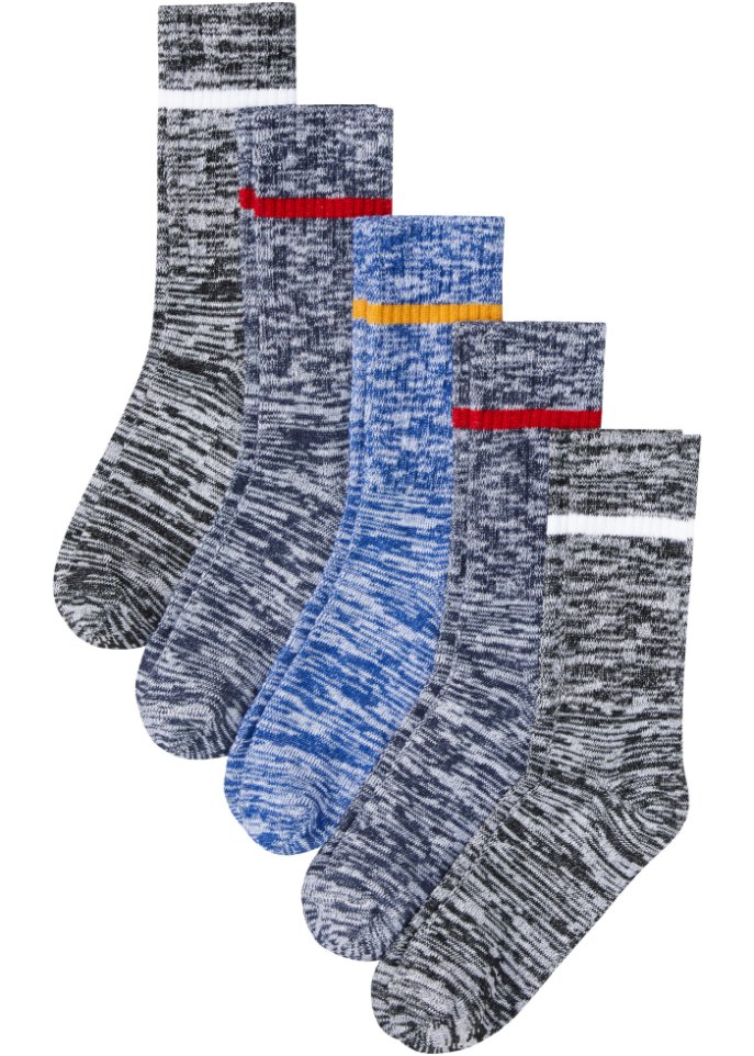 Tennissocken (5er Pack) mit Bio-Baumwolle
