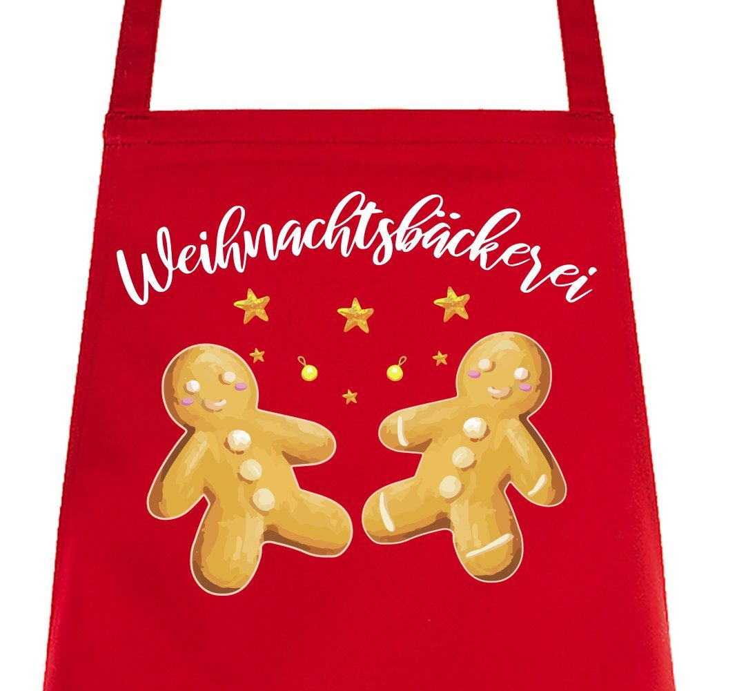Youth Designz Kochschürze Weihnachtsbäckerei Schürze für Herren & Damen zum Kochen und Backen, mit Plätzchen und Weihnachten Design im Fun-Look