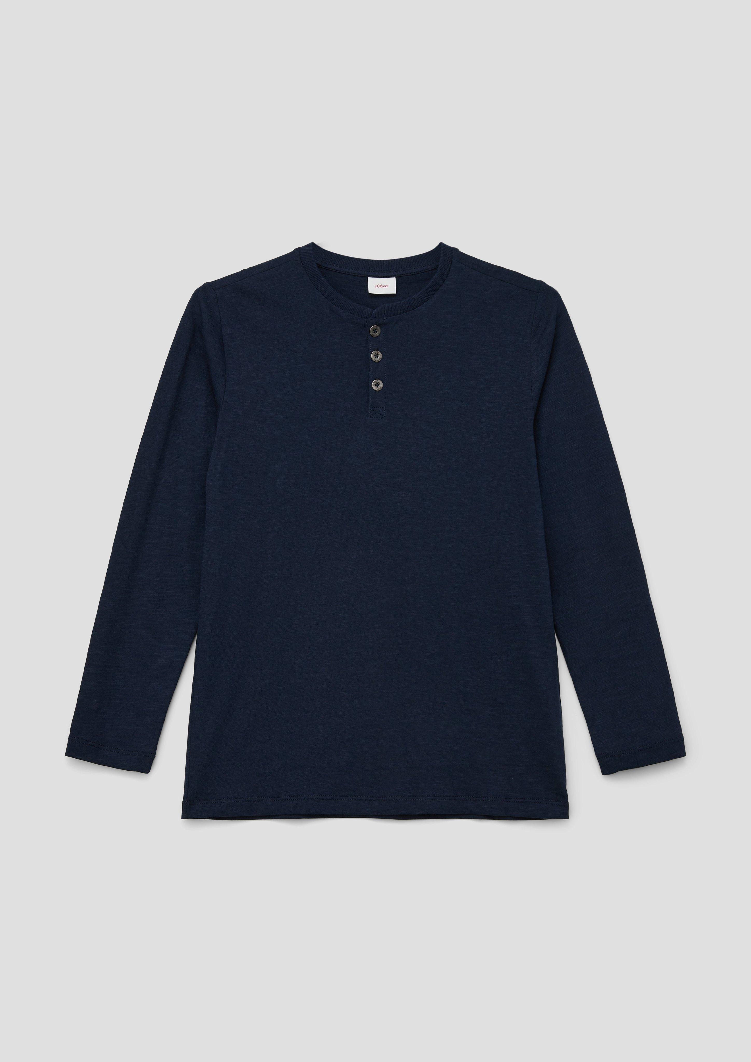 Longsleeve mit Flammgarnstruktur  2134024-5952