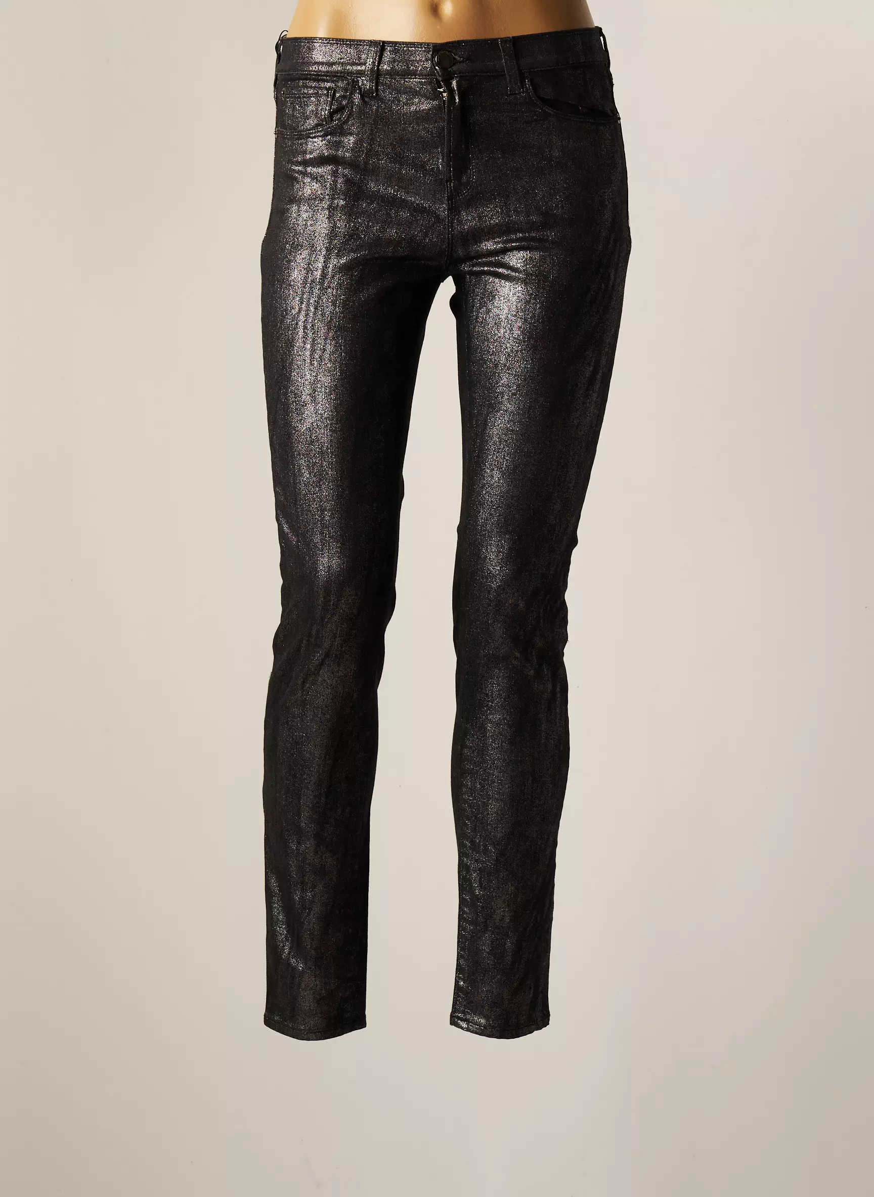 Emporio Armani Pantalons Slim Femme couleur noir