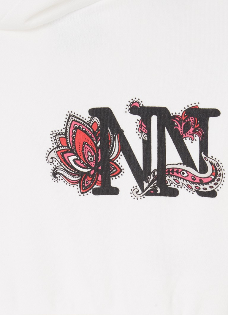 Hanorac scurt NIK&NIK cu logo imprimat